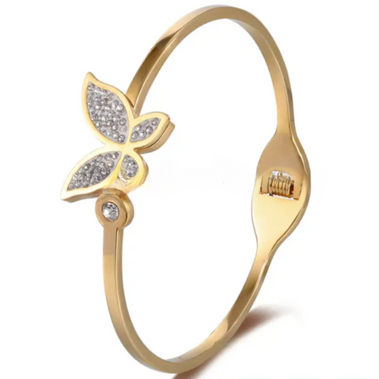 REGAL™  SINGLE BUTTERFLY BRACLET.