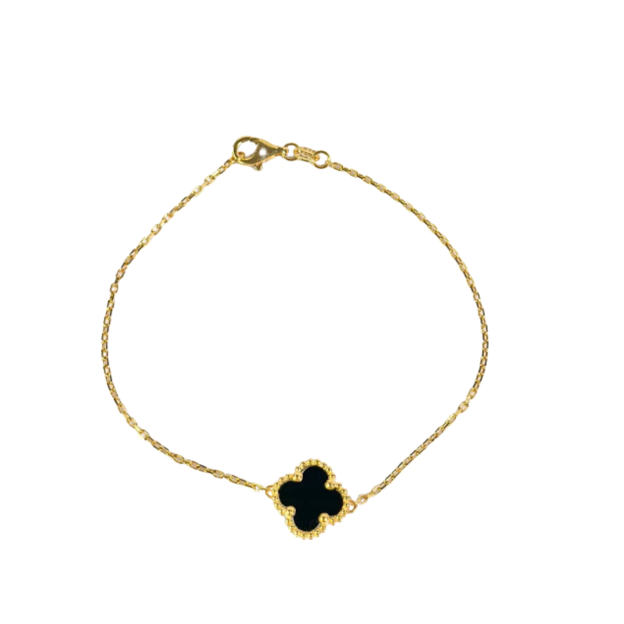 REGAL™ Black 1 Flower Bracelet.