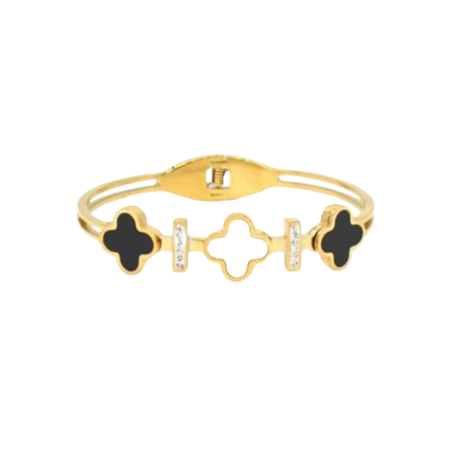 REGAL™ THREE LEAF GOLD BRACELET.