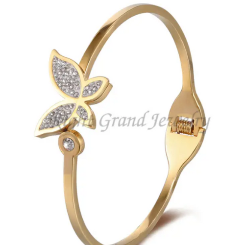 REGAL™  SINGLE BUTTERFLY BRACLET.