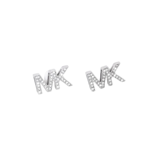 REGAL™ STONE EMBEDDED MICHAEL KORS EARSTUDS.