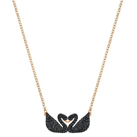 REGAL™ DOUBLE SWAN GOLD PENDANT.