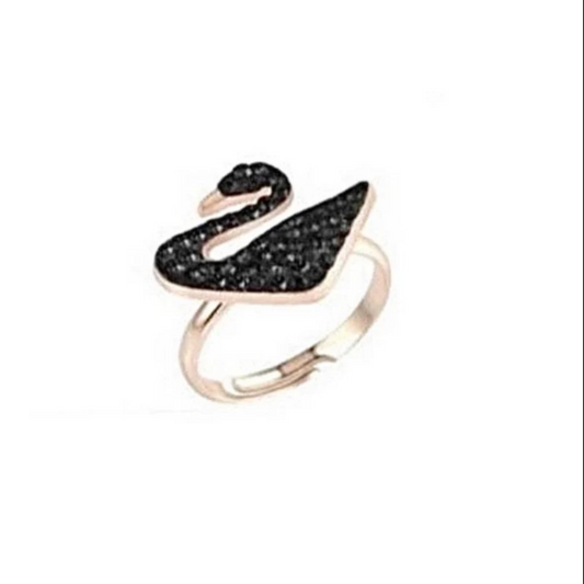 REGAL™BLACK SWAN ADJUSTABLE RINGS